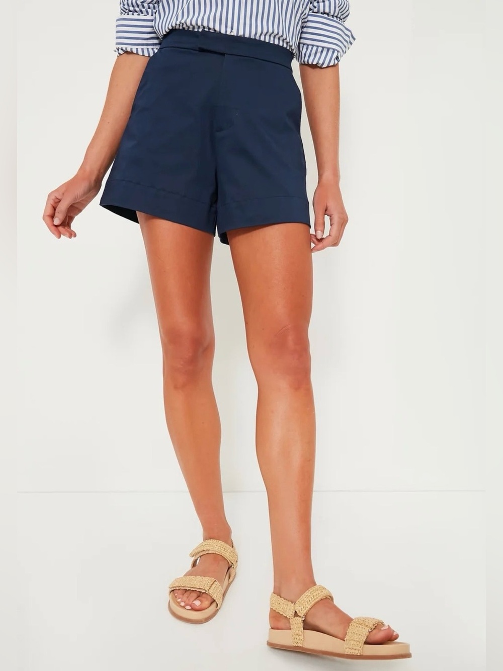 Tuckernuck Navy Ruth Shorts Blue Size 12 NWT New